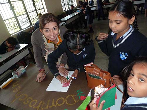 Dornröschen in Indien