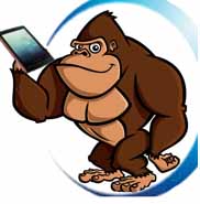Ein Handy für den Gorilla