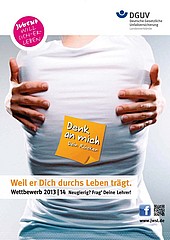 Denk an mich, dein Rücken ! - Ein Wettbewerb der DGUV 2014